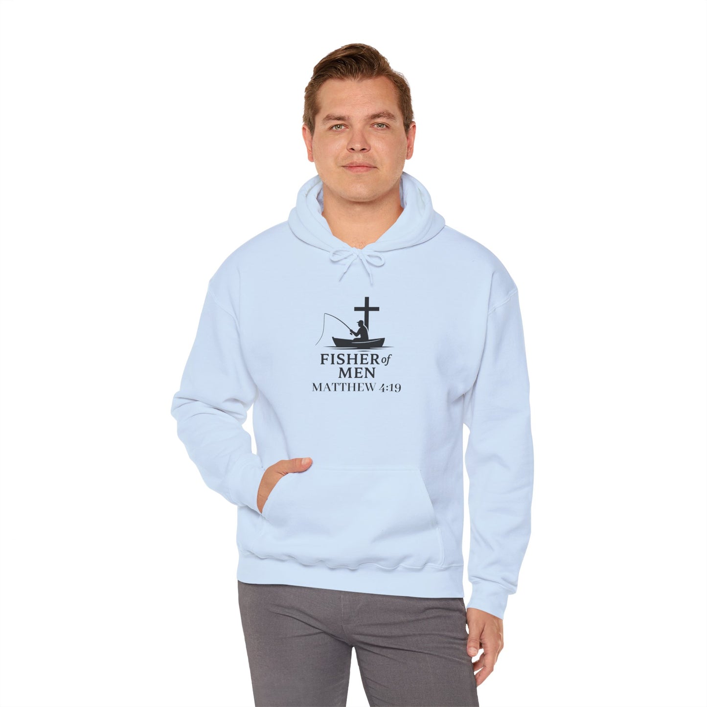 Fisher of Men – Men’s Christian Hoodie