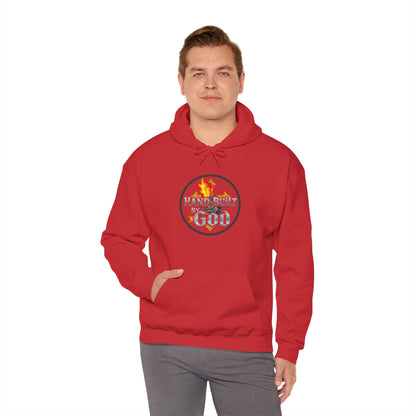 Men’s “Hand Built By God” Christian Hoodie – Bold Faith Identity Pullover