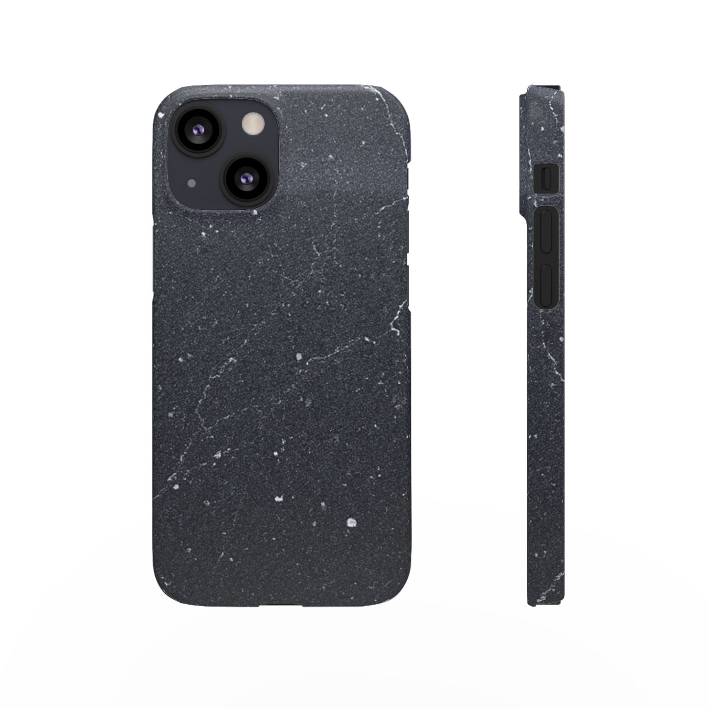 Dark Granite Finish iPhone Snap Case