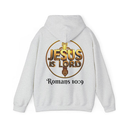 Jesus Is Lord Christian Hoodie – Women’s Bold Faith Streetwear (Dark Lettering)