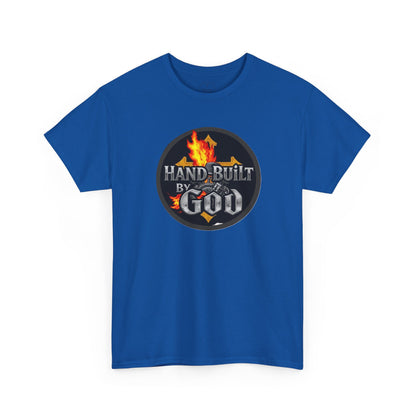 Hand Built By God - Men's Christian T-Shirt