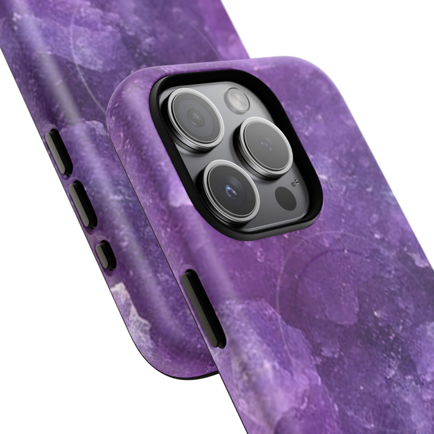 Spiritually Refined – Amethyst Crystal iPhone Magnetic Tough Case