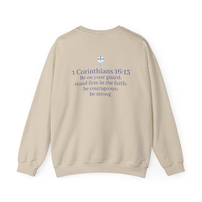 FAITH & Strength – Men’s Scripture Sweatshirt