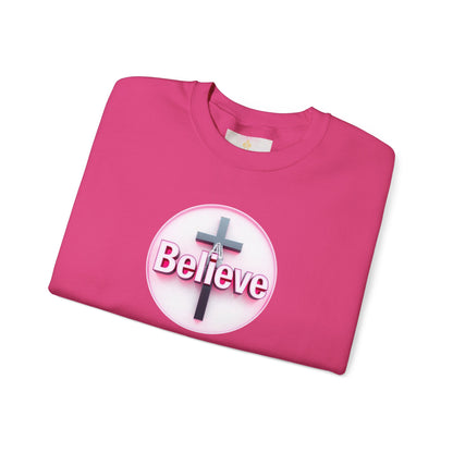 Believe | Women’s Christian Sweatshirt with John 11:40