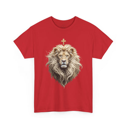 Christ the King (Lion of Judah) — Men's Christian T-Shirt
