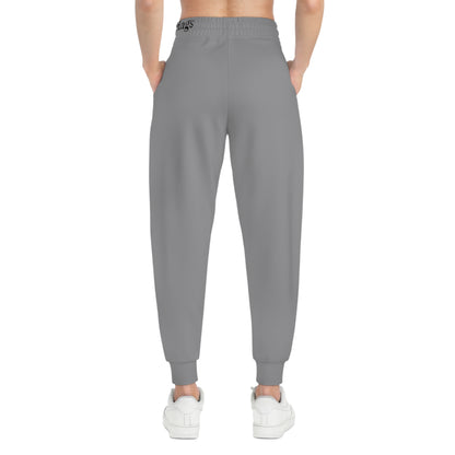 Chi Rho Women’s Christian Sweatpants in Grey – Comfort and Victory in Christ