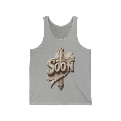 “Soon” Cross Women’s Tank Top – Faith in Motion