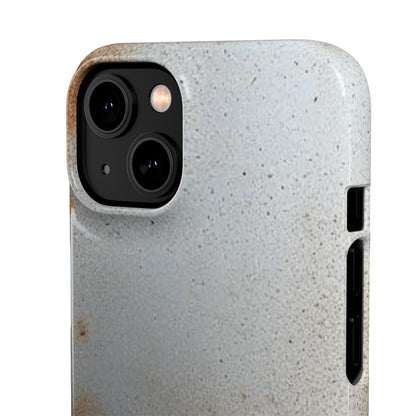 Old Steel Finish iPhone Snap Case