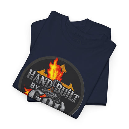 Hand Built By God - Men's Christian T-Shirt