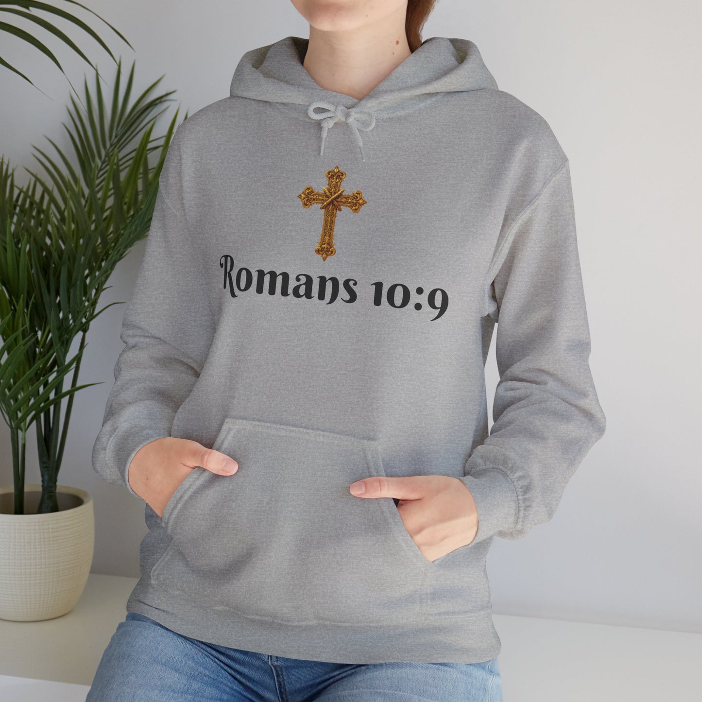 Jesus Is Lord Christian Hoodie – Women’s Bold Faith Streetwear (Dark Lettering)