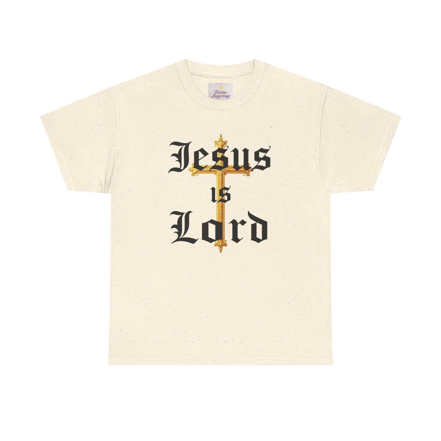 Jesus is Lord with Cross - Women's Christian T-Shirt