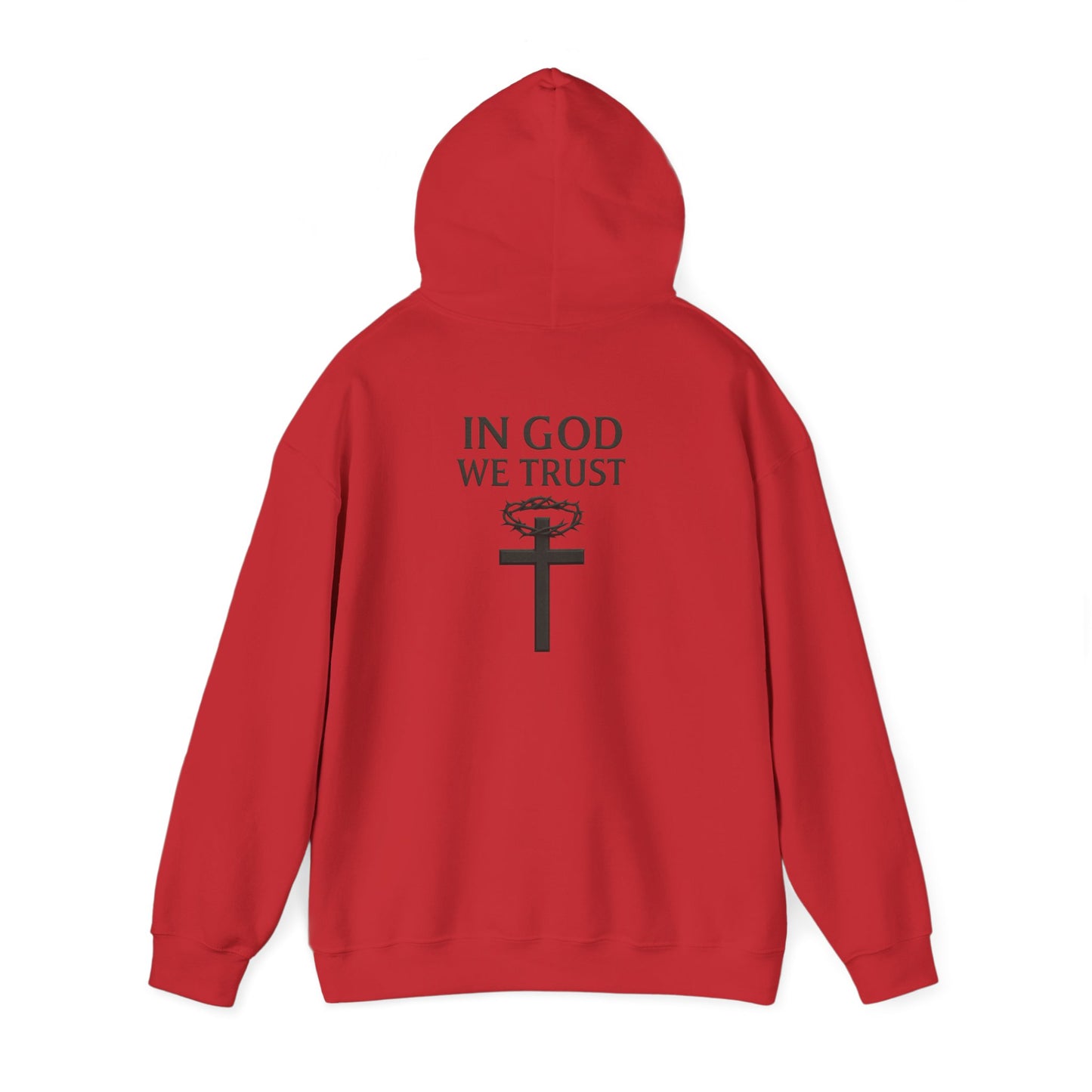 In God We Trust – Bold Men’s Christian Hoodie