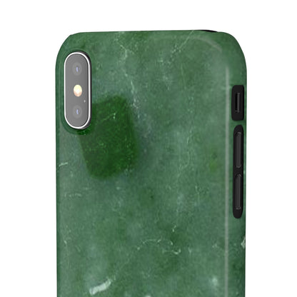 Jade Stone Finish iPhone Snap Case