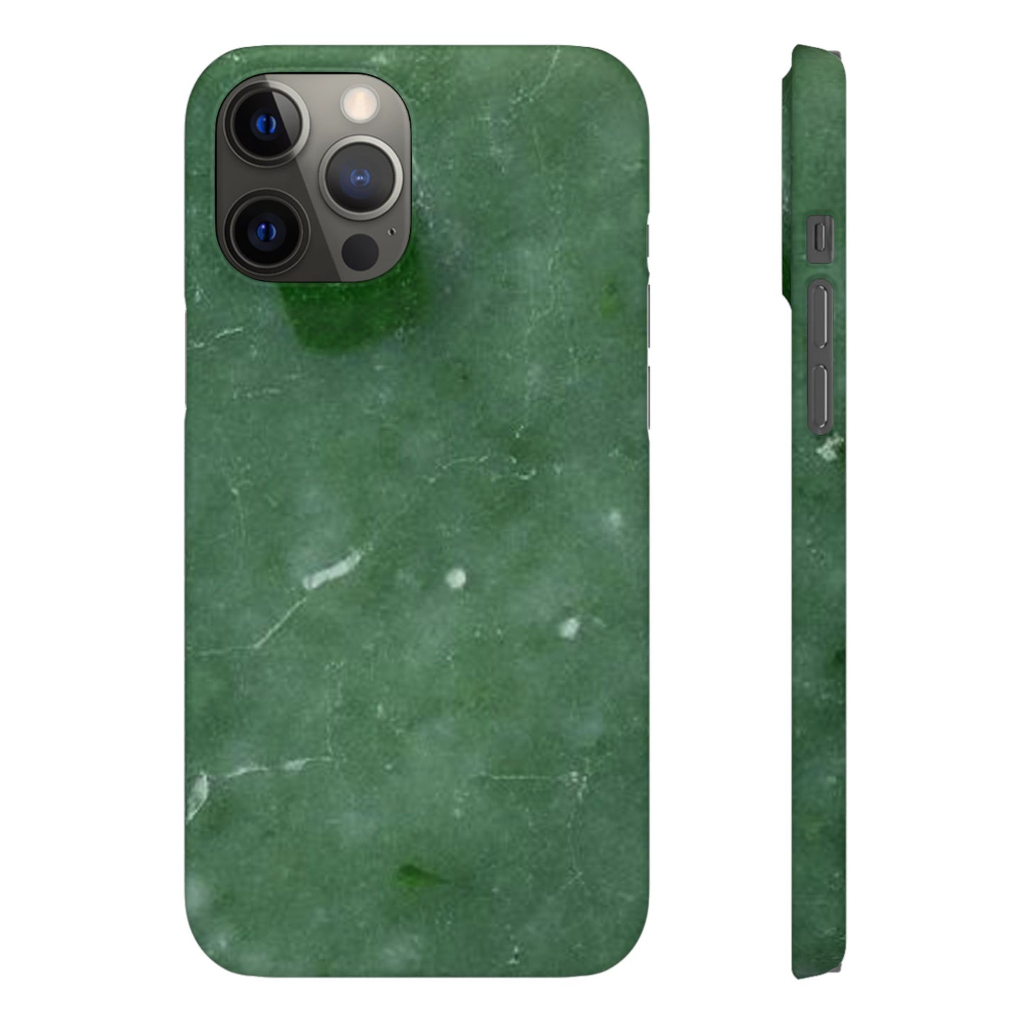 Jade Stone Finish iPhone Snap Case