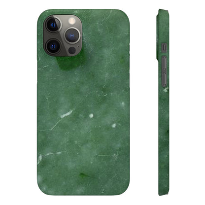 Jade Stone Finish iPhone Snap Case