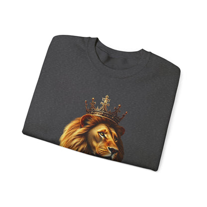 Christ is King (Lion Ed) – Men’s Christian Sweatshirt