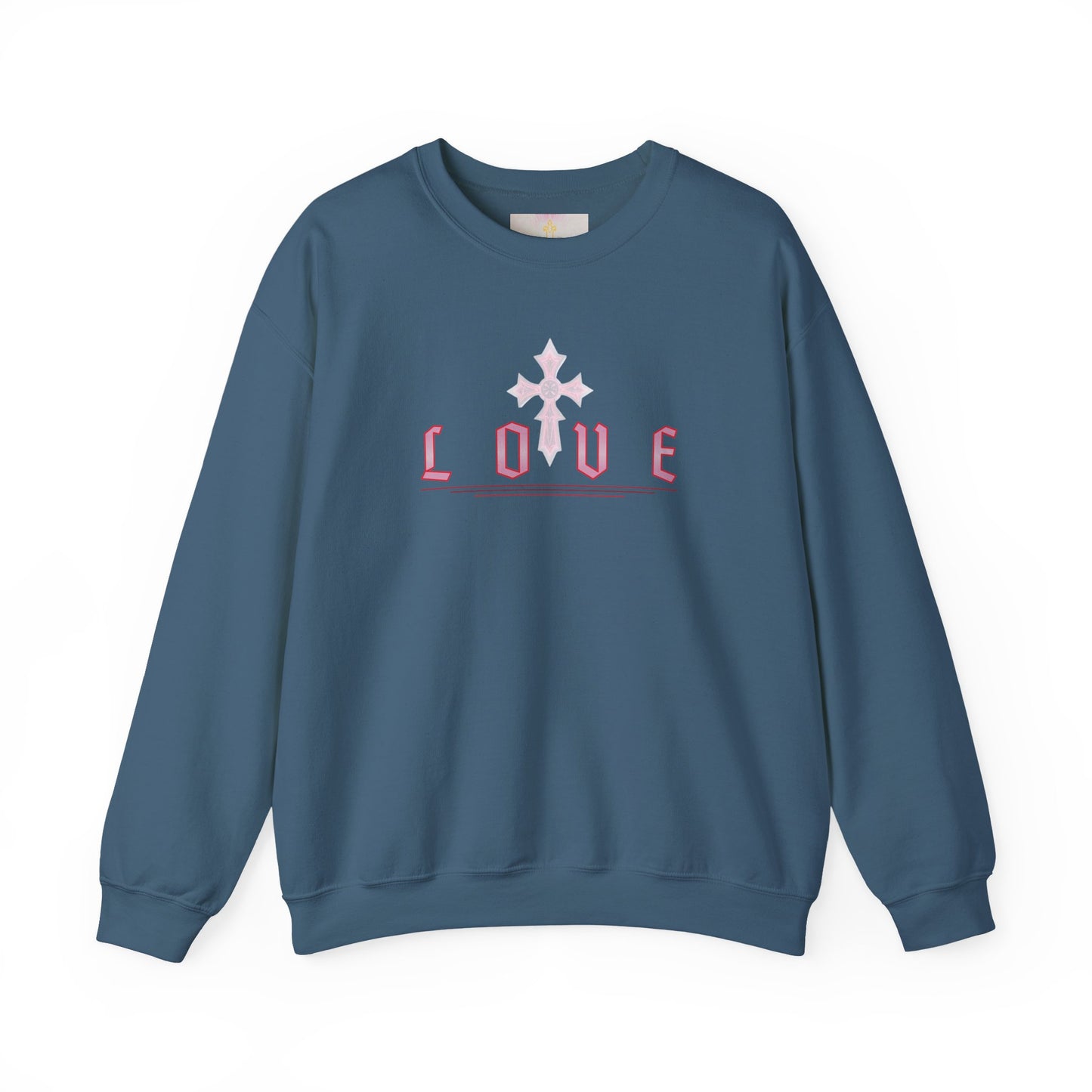 Fearless Love Men’s Sweater – Courage in Faith