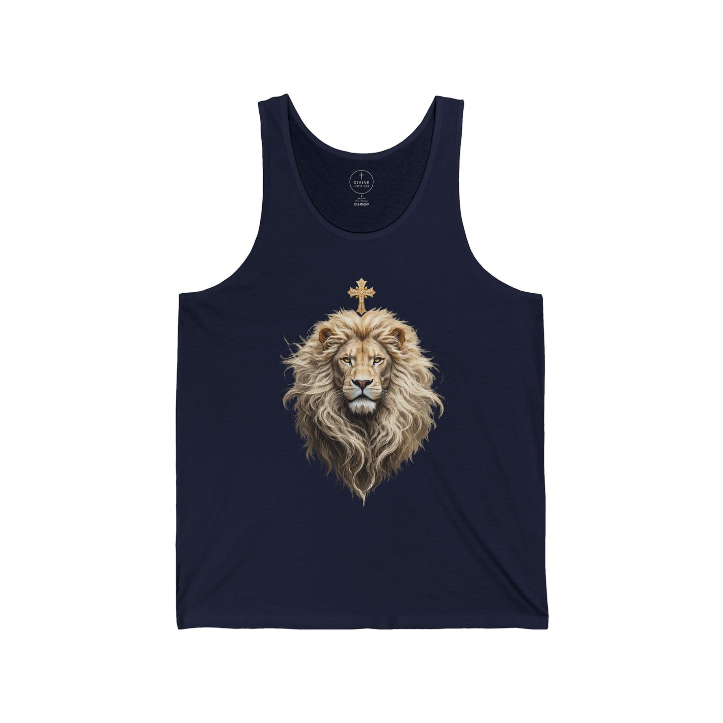 Christ is King (Lion of Judah) - Men's Christian Tank Top