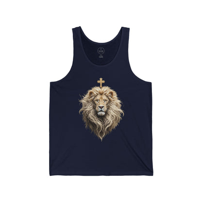Christ is King (Lion of Judah) - Women's Christian Tank Top