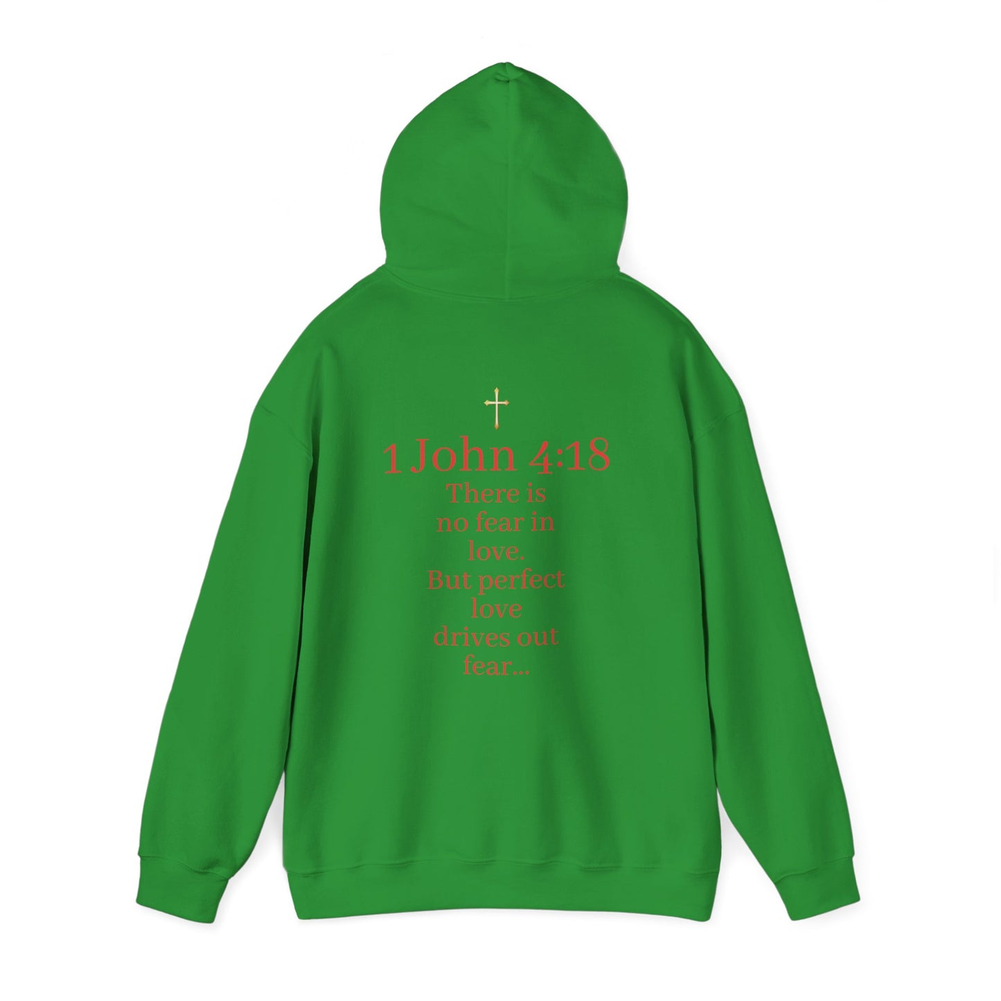 Fearless Love Men’s Hoodie – Stand Strong in Faith