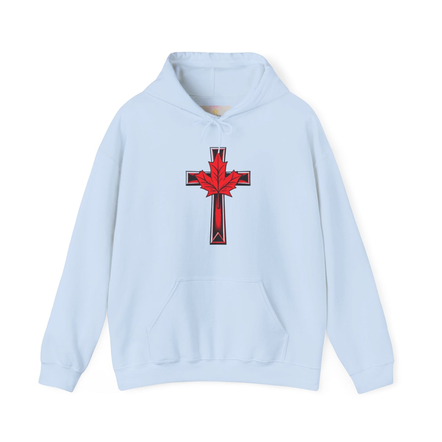 Women’s Hoodie with Maple Leaf Cross Design