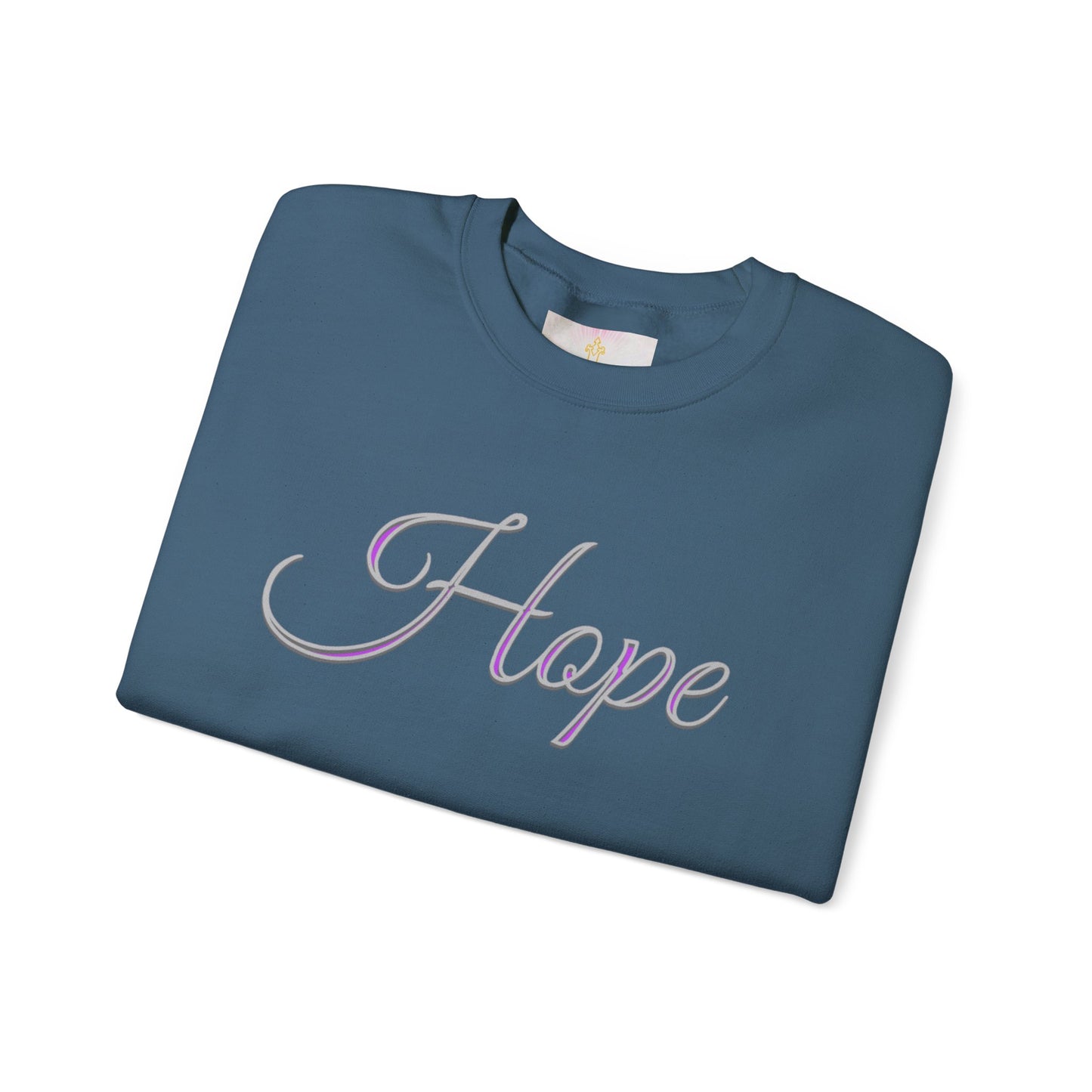Women’s “Hope” Sweatshirt – Inspirational Scripture Hoodie | Romans 15:13