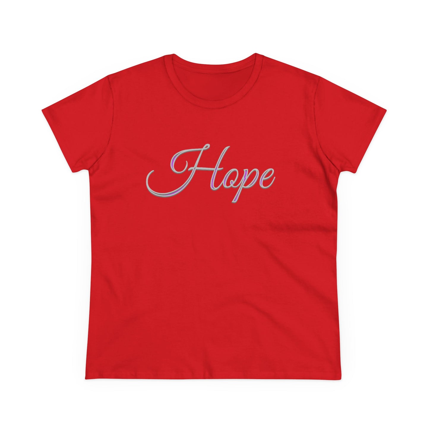 Women’s “Hope” Tee – Inspirational Scripture Design | Romans 15:13