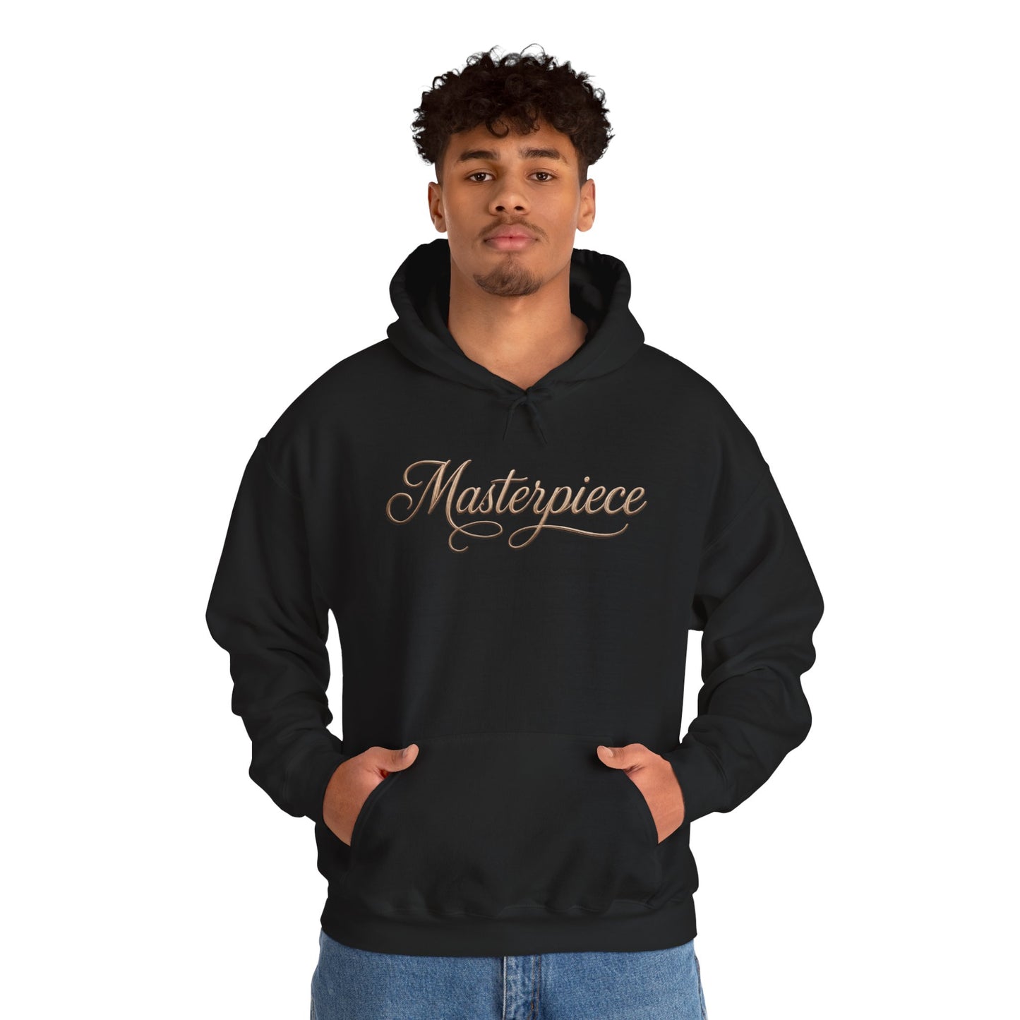 Masterpiece Signature Men’s Hoodie – Inspirational Christian Faith Apparel
