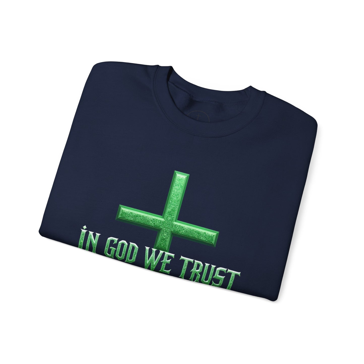 In God We Trust (Matrix)– Women’s Christian Sweatshirt