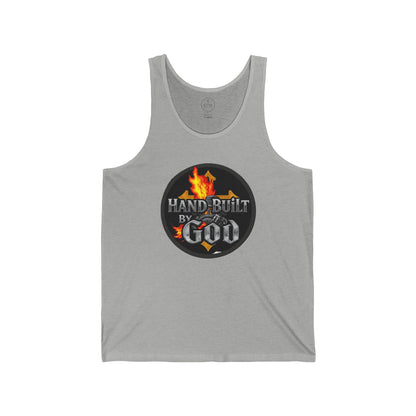 Hand Built by God| Men’s Christian Tank Top