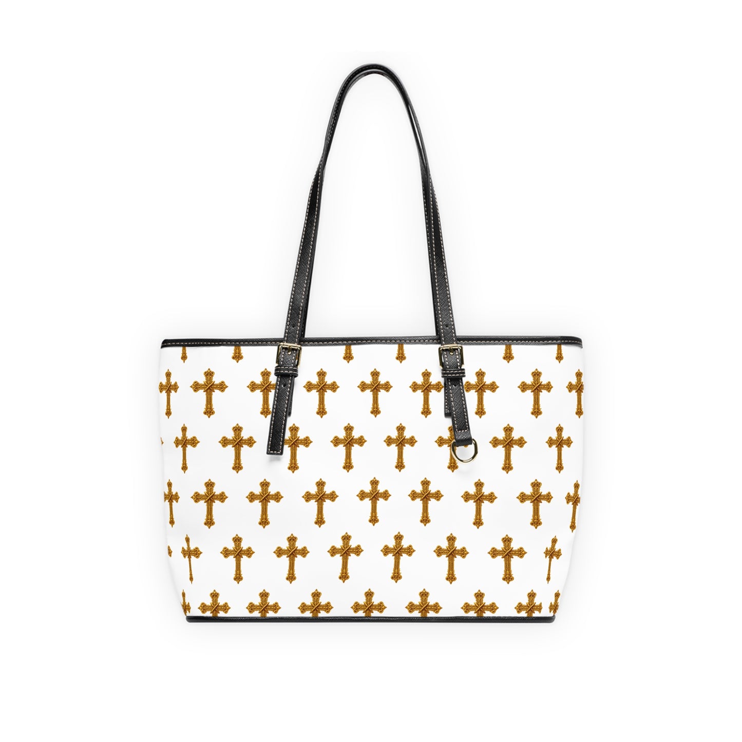 Ornate Cross Shoulder Bag – Elegant Spiritual Statement