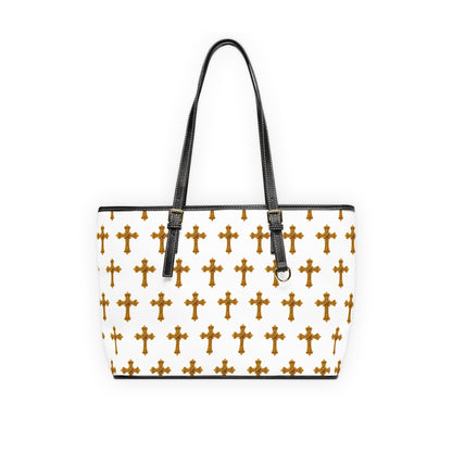 Ornate Cross Shoulder Bag – Elegant Spiritual Statement