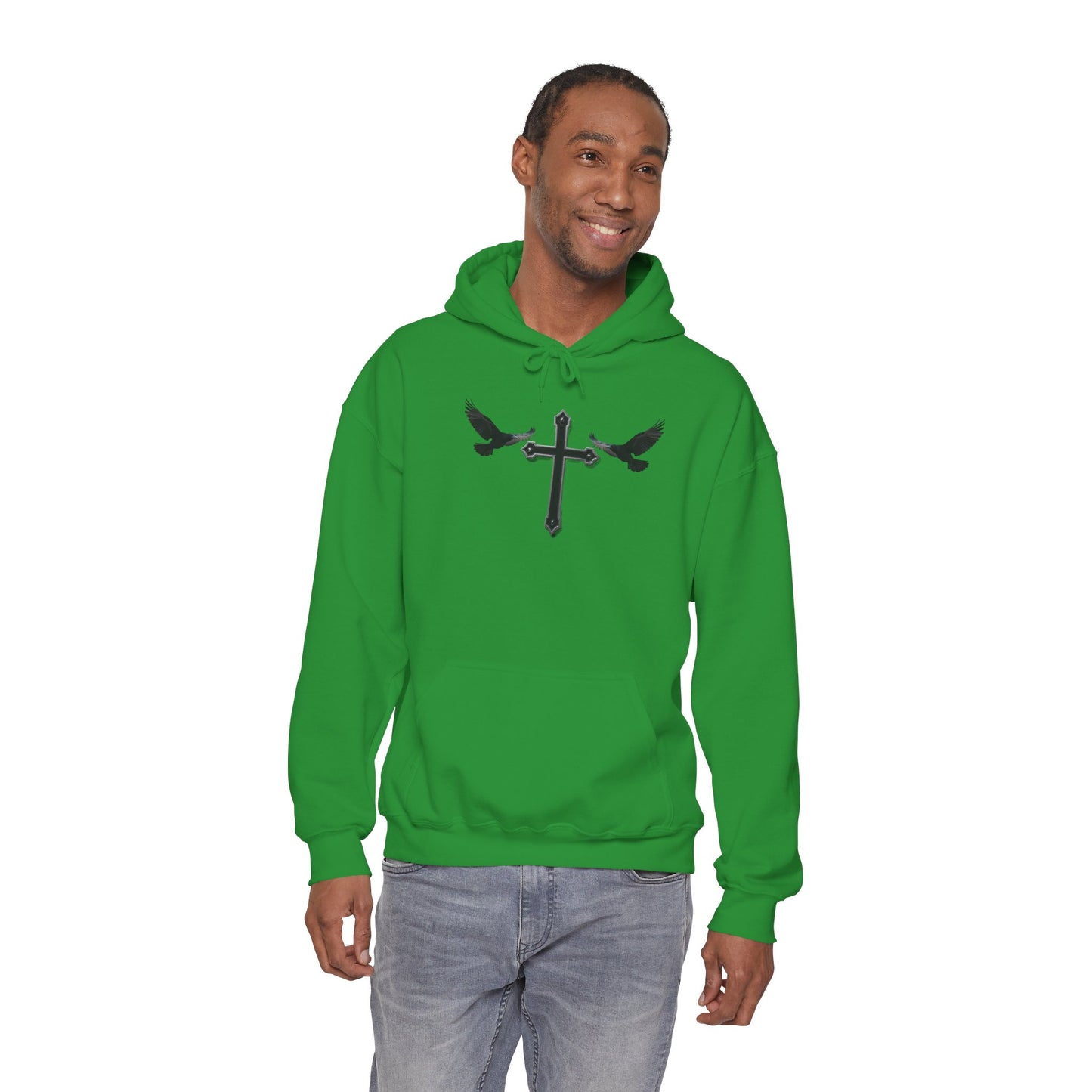 Servants of the Storm – Cross & Crows Men’s Hoodie