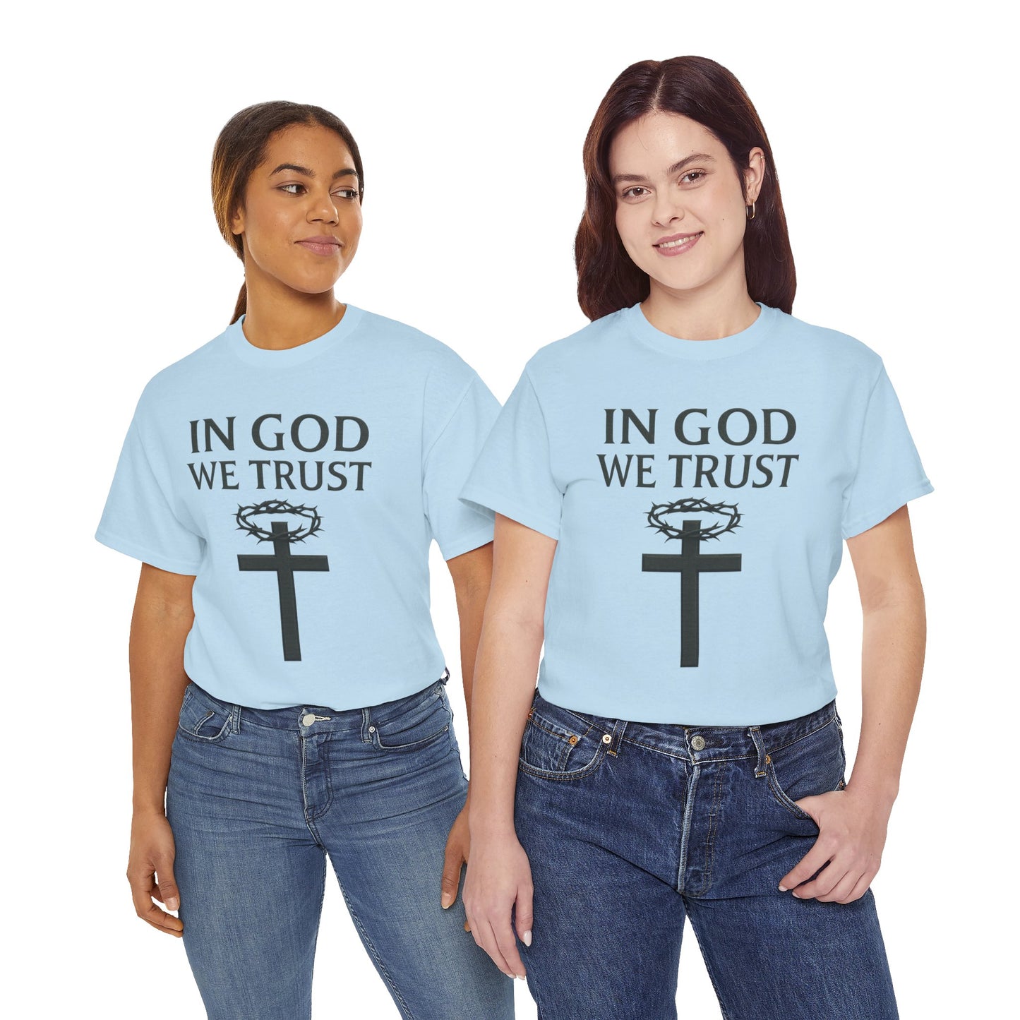 In God We Trust (Crown of Thorns) – Women’s Christian Tee