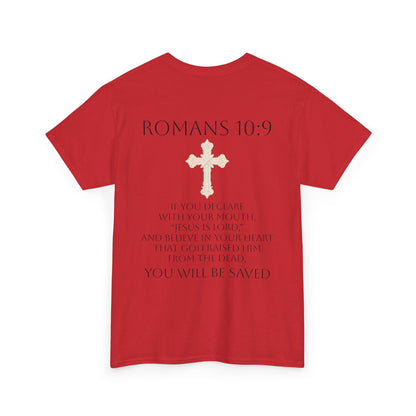 Jesus Is Lord – Men’s  Christian Tee (Dark Lettering)