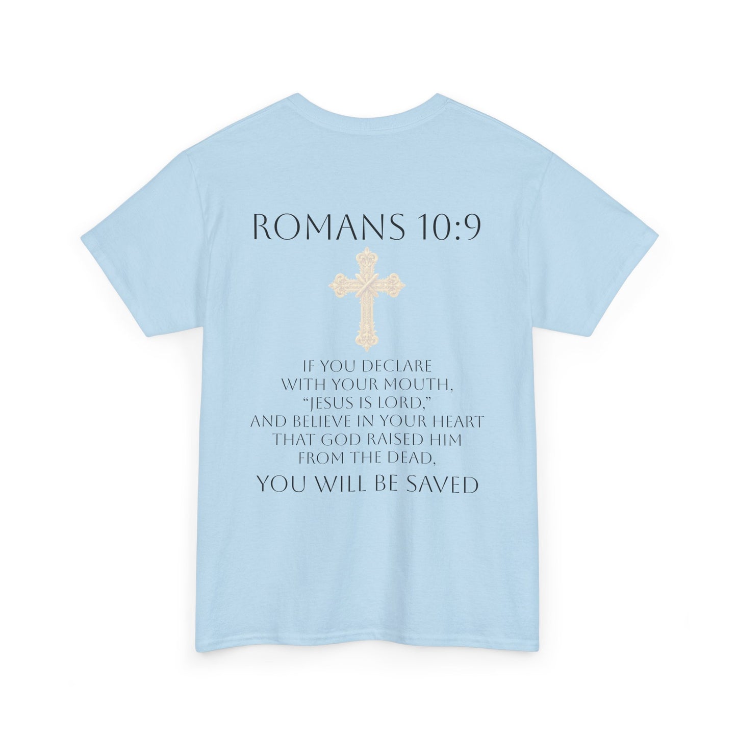 Jesus Is Lord – Men’s  Christian Tee (Dark Lettering)