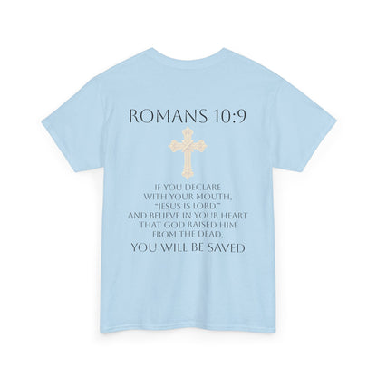 Jesus Is Lord – Men’s  Christian Tee (Dark Lettering)