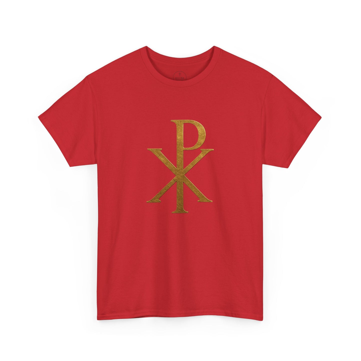 Chi Rho (Gold) - Men's Christian T-Shirt