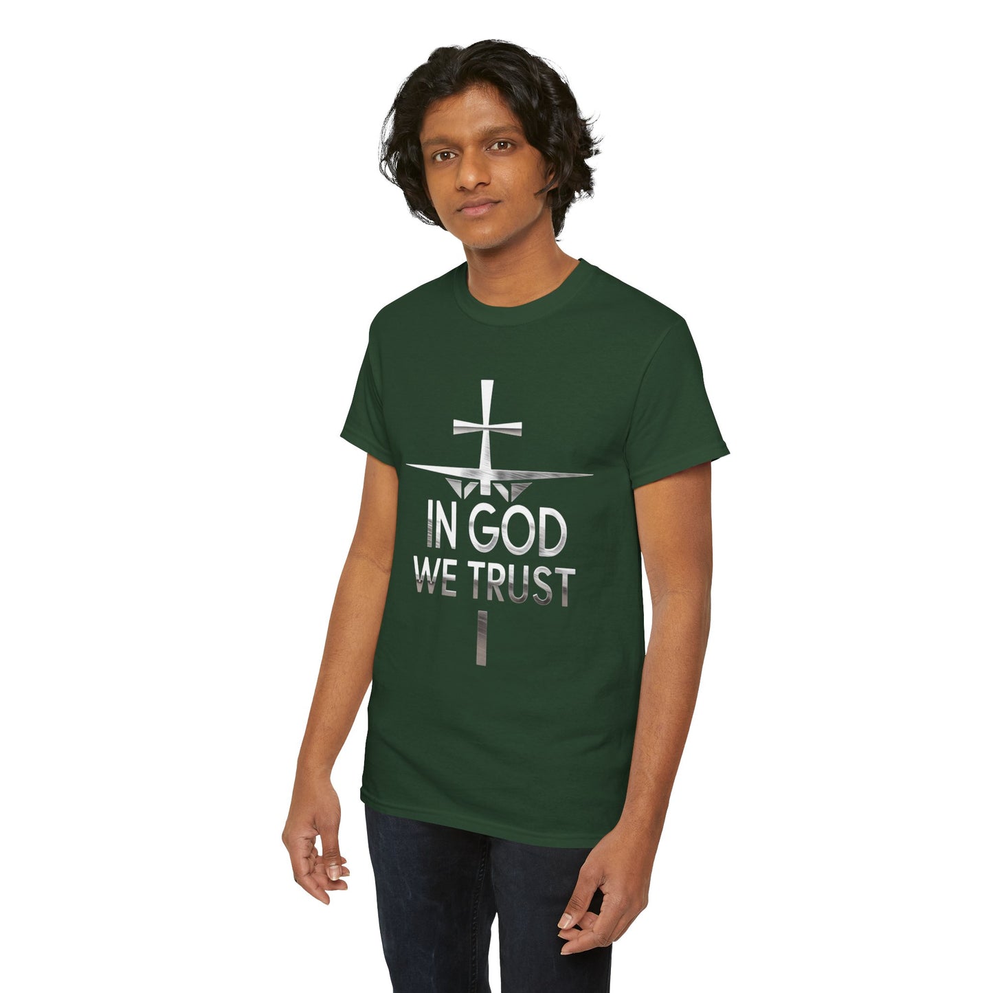 In God We Trust (Silver Ed) | Men’s Christian T-Shirt