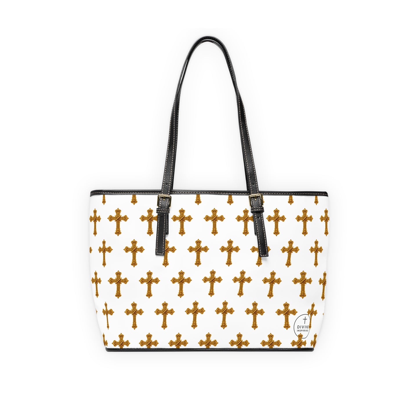 Ornate Cross Shoulder Bag – Elegant Spiritual Statement