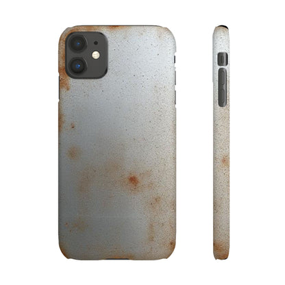 Old Steel Finish iPhone Snap Case