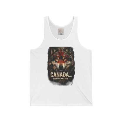 War Paint – Canada: Glorious and Free Women's Tank Top