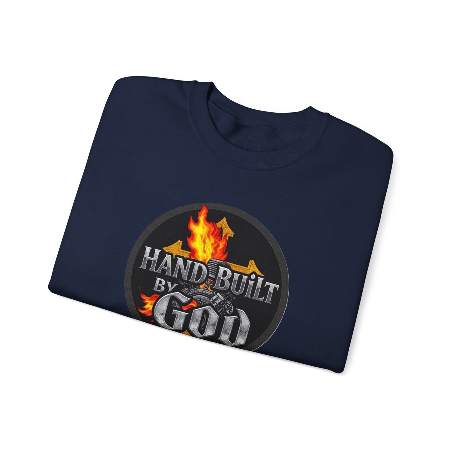 Hand Built by God - Men's Christian Sweatshirt