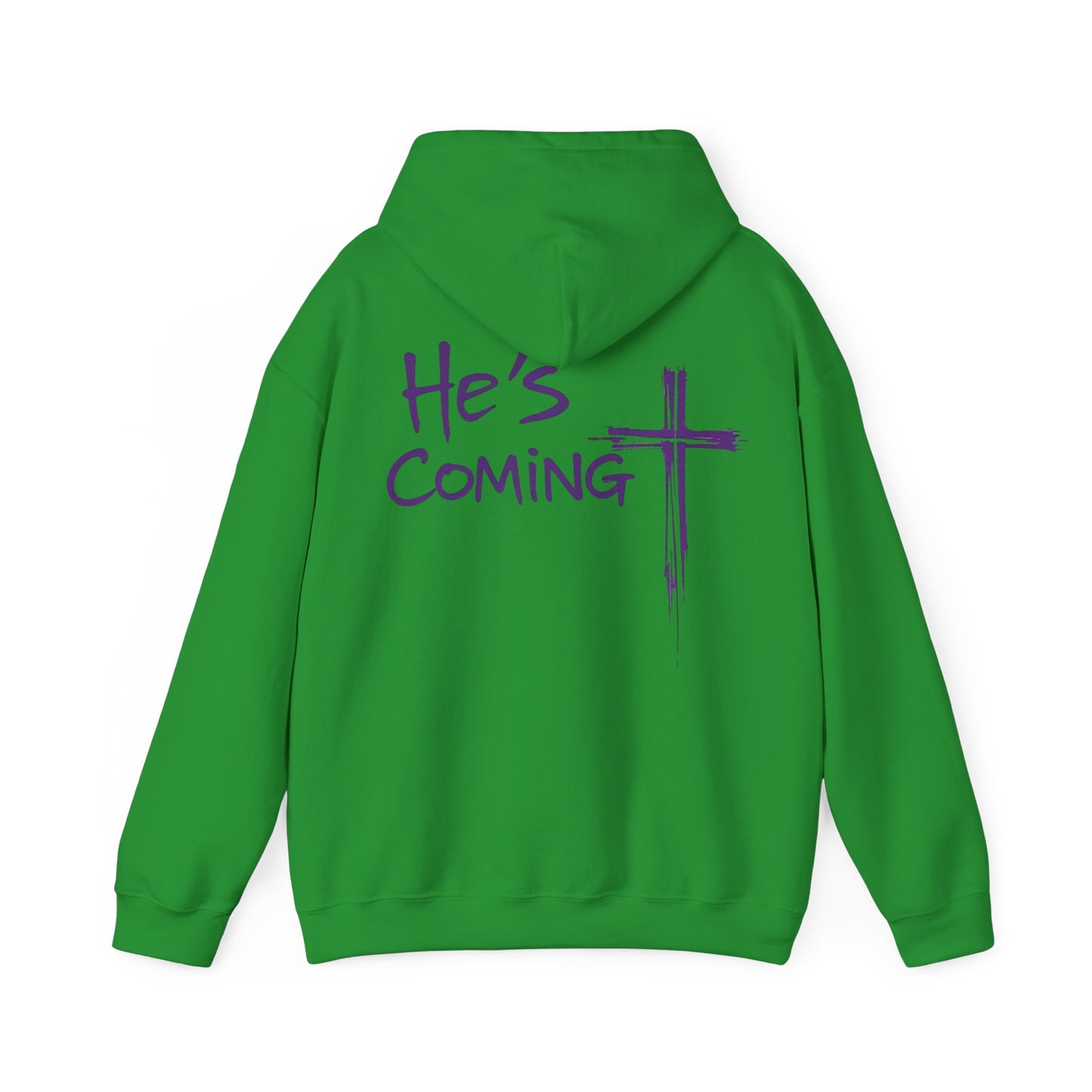 Awaiting Glory – "He's Coming" Women's Christian Hoodie