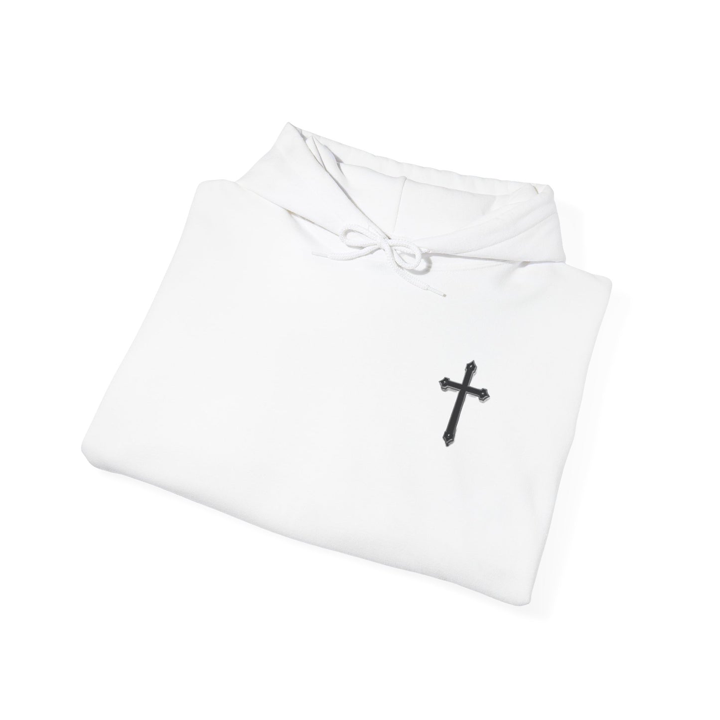 Warrior’s Black Cross Men’s Christian Hoodie