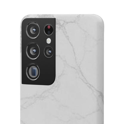 Marble Finish Samsung Snap Case