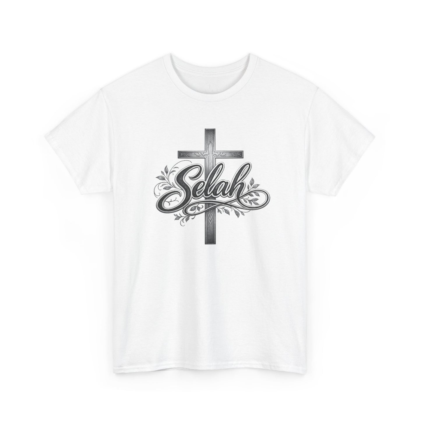 Selah Cross Tee — Men's Christian T‑Shirt