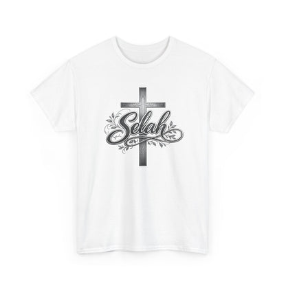 Selah Cross Tee — Men's Christian T‑Shirt