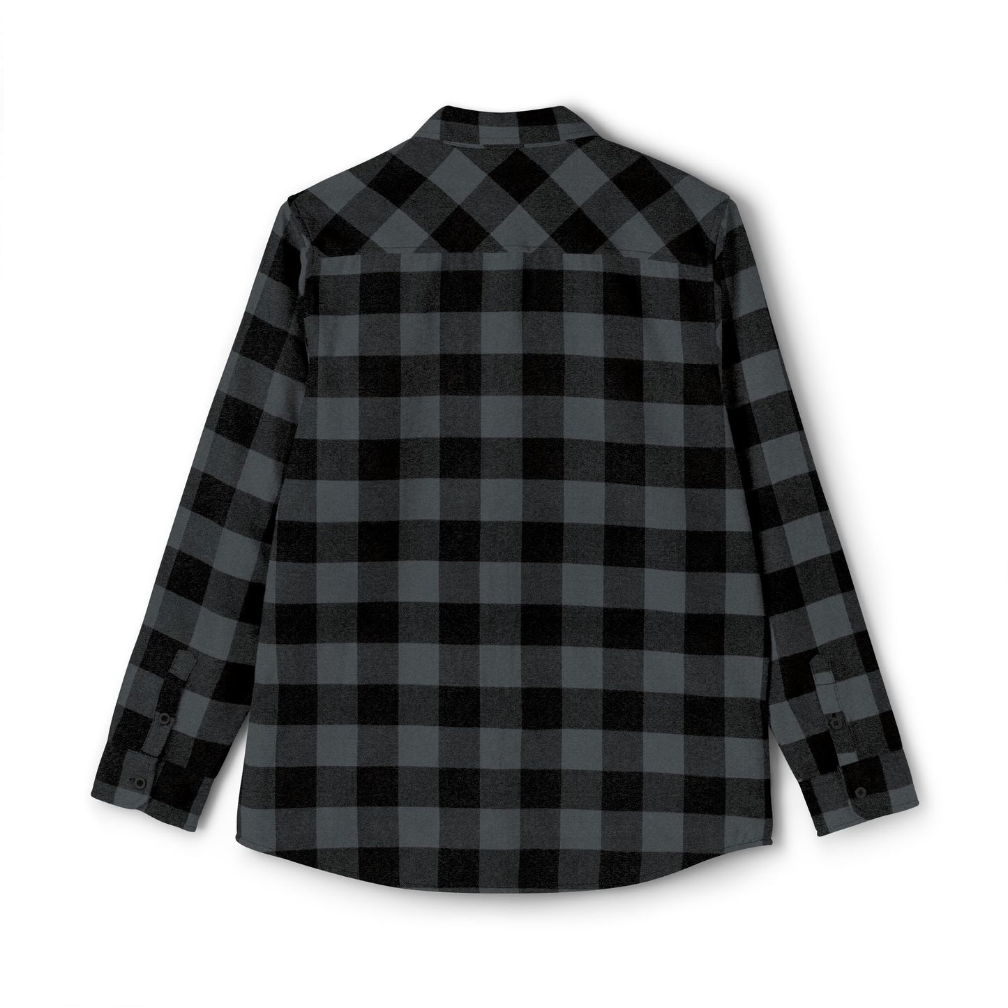 Faithful Threads – Men’s Classic Flannel Shirt with Gold Cross