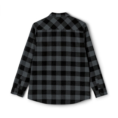 Faithful Threads – Men’s Classic Flannel Shirt with Gold Cross